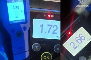 На Волині серед ночі упіймали п'яних водія, водійку та чоловіка на самокаті