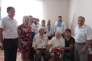 Подружжя Оліщуків з Городища відзначає залізне весілля