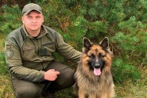 Оце так Лорд: за що гвардійський пес волинського підрозділу отримав медаль 