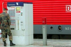 Німецька залізниця запроваджує безкоштовний проїзд для солдатів 