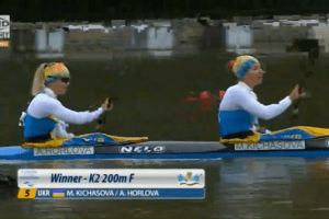 Українські байдарочниці виграли «золото» чемпіонату Європи