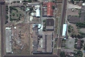 З’явилися супутникові знімки з місця вбивства полонених в Оленівці