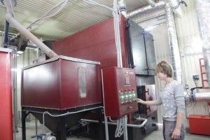 У Рівному встановлюють перший котел на біопаливі