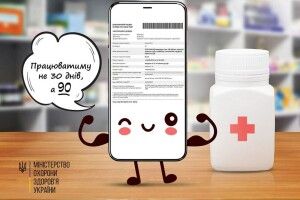 Строк дії електронних рецептів збільшився на 60 днів