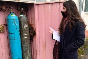 У Ківерцівській лікарні перевірили кисневі балони