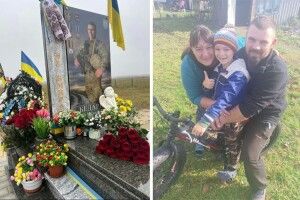 Вдова і син воїна з Волині: «Ми не хочемо татів-Героїв на небесах, ми хочемо, щоб вони були поруч із нами, на рідній землі»