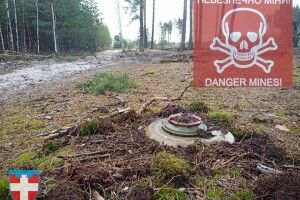 Командування волинської бригади тероборони попередило про міни мешканців прикордоння з білоруссю