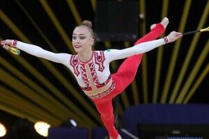 Українка Вікторія Онопрієнко здобула «бронзу» у вправах зі стрічкою на Кубку світу з художньої гімнастики
