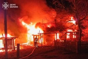У вогні на Волині загинули двоє чоловіків