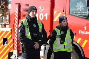 У Луцьку патрульні взяли участь у масштабних навчаннях (Фото) 