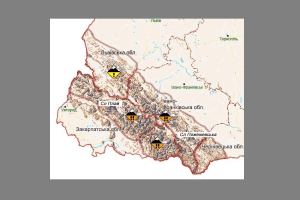 У Карпатах мете сніг, є небезпека сходження лавин (Відео)