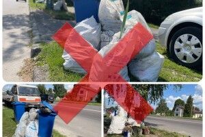 У Луцьку вулицю перетворили на суцільний смітник