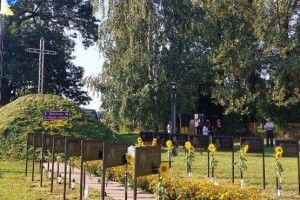 В прикордонному містечку на Волині відкрили Алею Слави