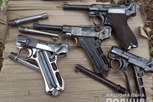 Лучанин зберігав у дачному будиночку грандіозний арсенал зброї (Фото)