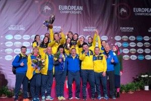 Українські борчині посіли на Чемпіонаті Європи перше командне місце