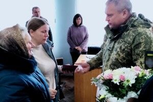 Родині загиблого волинянина Сергія Демчука вручили посмертну нагороду Героя