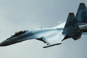 В Охотське море впав російський винищувач Су-35