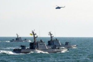 На Азовському морі розпочалися навчання щодо відсічі можливій військовій агресії РФ