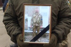 В Будках попрощалися з українським захисником Володимиром Яценюком