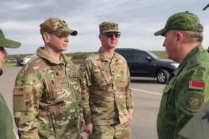 Військові США несподівано приїхали поспостерігати за навчаннями «Запад» у білорусі