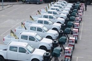 Порошенко передав у війська 10 комплексів «Ай-Петрі», які зупиняють російські «Орлани» і «Ланцети»