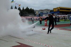 У Луцьку змагаються  пожежники