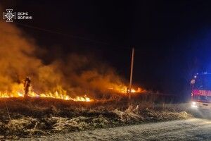 Через людську недбалість на Волині зафіксували сім пожеж за добу