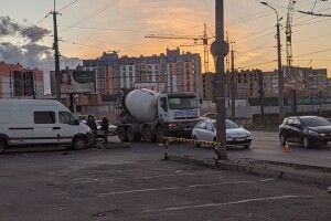 У Луцьку на Конякіна  сталася аварія — утворився великий затор (Фото)