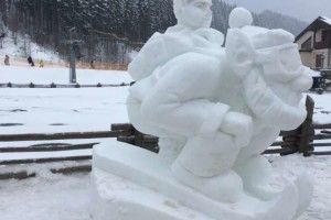 У Буковелі відбувся 7-ий фестиваль снігових скульптур