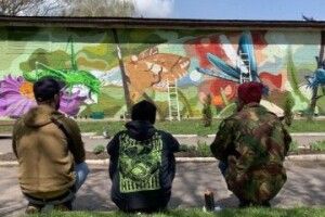 У Нововолинську з`явився перший мурал
