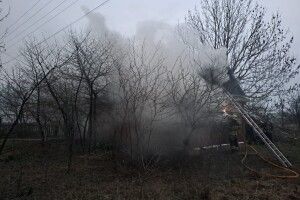 На Волині горів житловий будинок (Фото)