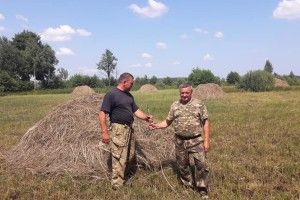 У Нацпарку «Прип'ять-Стохід» накосили сіна для зимової підгодівлі тварин