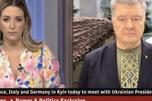 Порошенко в ефірі CBC: для перемоги нам потрібно ще більше зброї від Заходу