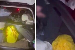 Кримінальна любов: Дружина в багажнику везла коханого контрабандою (Відео)