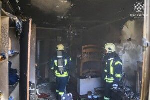 У Луцьку горіла квартира в багатоповерхівці