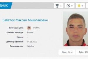 Хто побив луцького футболіста?