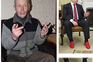 ЩО ОЗНАЧАЮТЬ  ЧЕРВОНІ ЧЕРЕВИКИ ПРЕЗИДЕНТА?