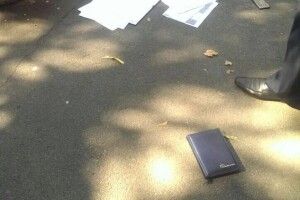 Отримав хабара під вікнами Президента