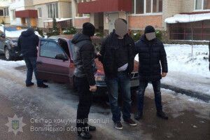 Луцький злодюга і два його «генацвалє» вже в руках поліції (фото+відео)
