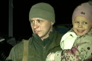 До Луцька з АТО повернулися більше 100 бійців Нацгвардії: як зустрічали героїв (ВІДЕО)
