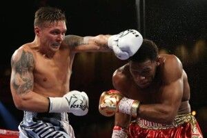 Українські боксери Усик і Гвоздик здобули впевнені перемоги у США (Відео)