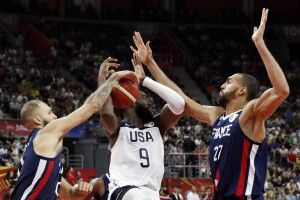 Збірна США сенсаційно поступилася французам у чвертьфіналі Чемпіонату світу з баскетболу (відео)
