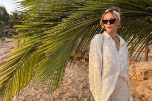 Леся Нікітюк засвітилася в спокусливому купальнику на африканському курорті (Фото)
