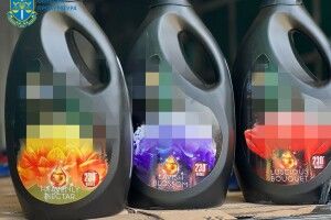 На Волині викрили підпільне виробництво побутової хімії (Фото)