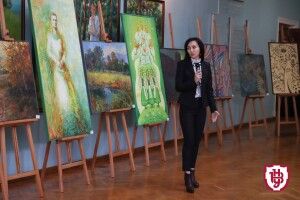 На Волині студенти Лесиного вишу презентували виставку художніх робіт