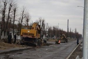 У Ковелі реконструюють вулицю Відродження