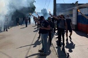 У Харкові сутички Нацкорпусу і прихильників Шарія: є постраждалі