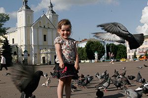 ФОТО НА КОНКУРС:  янголя і голуби