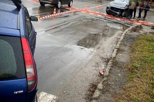 У Луцьку Ford Focus в’їхав у Jaguar (Фото)