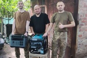 На Волині громада передала на фронт вагому допомогу